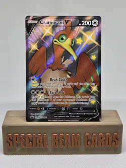 Cramorant V SWSH086 Sword & Shield Ultra Rare Holo Shiny Rare Pokemon TCG NM - Image 1