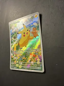 2024 Pokemon Scarlet Violet Pikachu SVP 88 Black Star Promo Holo Rate Full Art - Image 3