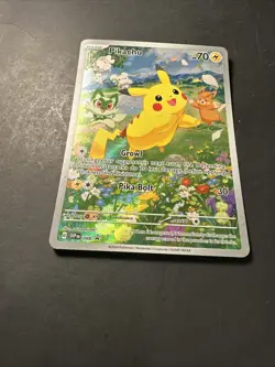 2024 Pokemon Scarlet Violet Pikachu SVP 88 Black Star Promo Holo Rate Full Art - Image 4