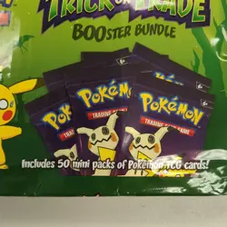 Pokemon 2024 Pokemon Trick or Trade BOOster Bundle 50 Mini Packs 820650852572 - Image 4