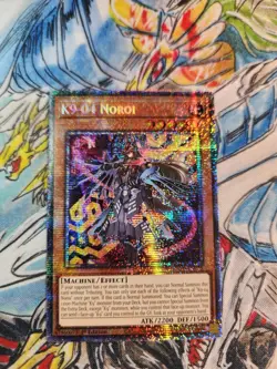 Yu-Gi-Oh DOOD-EN025 K9-04 Noroi STARLIGHT RARE 1st Edition - Image 1