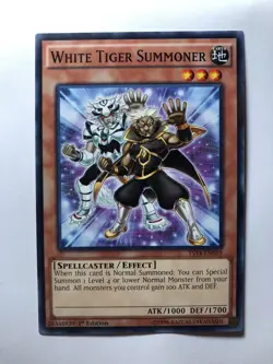 Yugioh White Tiger Summoner - YS14-EN019 - Common - 1st Edition LP - Image 1