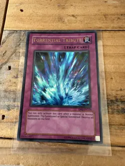 Torrential Tribute DB1-EN228 Dark Beginning 1 Unlimited LP Ultra Rare - Image 1