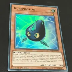 Yugioh Card TCG Kuriphoton AC19-EN016 Super Rare 1st Edition Holo VLP - Image 2