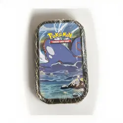 Pokemon Shining Fates Mini Tin Kyogre Art Set Trading Card Game 2021 - Image 1