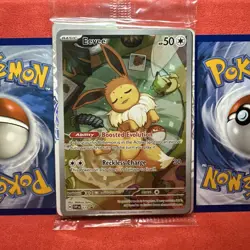 Sealed Pokemon Eevee 173 Prismatic Evolutions SV Scarlet Violet Promo Rare Card - Image 1