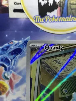 Pokemon TCG Quaxly Scarlet & Violet Paldea Evolved Holo Card 206/193 Mint NM - Image 2