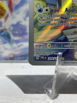 Pokemon TCG Quaxly Scarlet & Violet Paldea Evolved Holo Card 206/193 Mint NM - Image 4