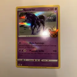 Spectrier Holo Trick Or Trade 2023 Stamped Bag Exclusive Pokemon TCG Card NM - Image 2