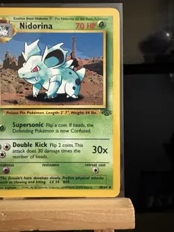 NIDORINA - 40/64 Jungle Set - NM WotC - Regular Uncommon - Pokemon TCG Card - Image 3