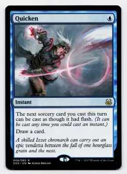 Quicken [006/065] DDS Rare Non-Foil [MTG Card English] - Image 1