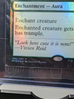 Prodigious Growth Prerelease Card Foil ORIGINAL SLEEVE UNOPENED - Image 3