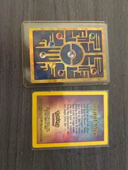 SEALED Ancient Mew Pokemon New Movie Promo Double Holo Foil Rare 1999-2000 Card - Image 2