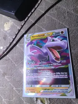 Pokemon TCG Aerodactyl VSTAR Holo Ultra Rare Card 093/196 Lost Origin - Image 1