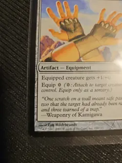 Shuko Betrayers of Kamigawa Artifact Creature Card 159/165 Magic: The Gathering - Image 2