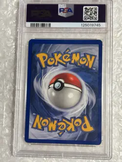 Pokemon Base Set Machamp Holo Card 8/102 1st Edition Psa 8 - Image 2