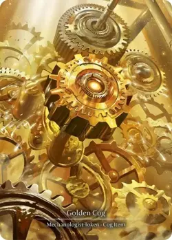 Golden Cog (Marvel) [SEA042] (High Seas) Flesh & Blood TCG Card FaB Gold Foil - Image 2