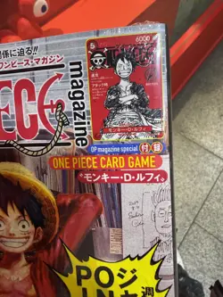 Monkey D. Luffy ST21-014 ONE PIECE Card Magazine Promo Japanese Read description - Image 2