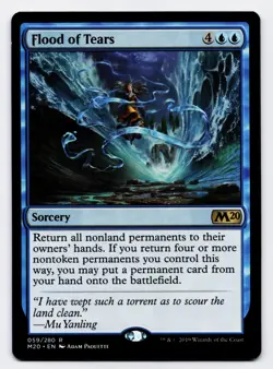Flood of Tears [059/280] M20 Rare Non-Foil [MTG Card English] - Image 1