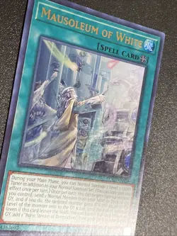 Mausoleum of White LCKC-EN036 Yu-Gi-Oh Card TCG Ultra Rare Unlimited Edition VLP - Image 2