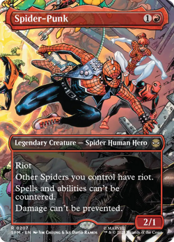 Spider-Punk (REGULAR) x1 - MTG Marvel's Spider-Man SPM #207 - Image 1