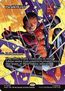 Parallel Lives (REGULAR) x1 - MTG Marvel Universe MAR #36 - Image 1