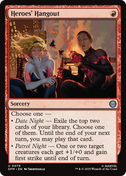 Heroes' Hangout (FOIL) x1 - MTG Marvel's Spider-Man SPM #79 - Image 1
