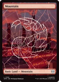 Mountain (FOIL) x1 - MTG Marvel's Spider-Man SPM #192 - Image 1