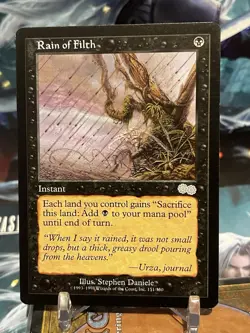 MTG | Rain of Filth [Urza’s Saga] NF - Image 1