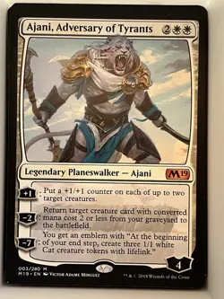 Ajani Adversary of Tyrants with Token Magic MTG - Image 1