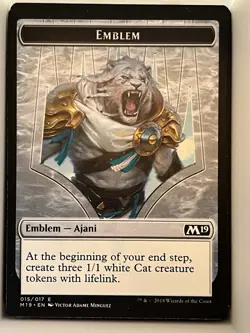 Ajani Adversary of Tyrants with Token Magic MTG - Image 2