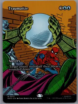 Traumatize - 15 - MTG: Marvel’s Spider-Man: Eternal - Borderless - Regular - Image 1
