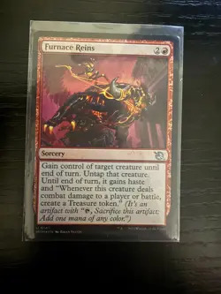 Furnace Reins (Foil) - March of the Machine - LP - MTG Magic - Uncommon - Image 1