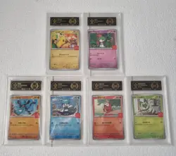 Pokemon Pikachu Mcdonald's Promo Complete Set Graded APH 10 Japan - Image 1