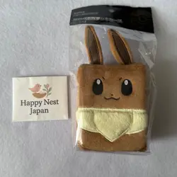 Eevee Plush Deck Box Japanese Pokemon Center Exclusive Sealed Brown Brand New - Image 1