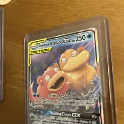 Pokemon Sun and Moon Unified Minds Slowpoke Psyduck GX Tag Team 35/236 Minty NM - Image 3