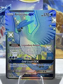Pokemon TCG Articuno GX SV54/SV94 Hidden Fates: Shiny Vault - (PSA CONTENDER) - Image 2
