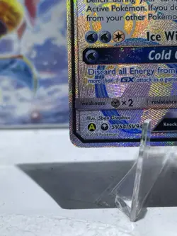 Pokemon TCG Articuno GX SV54/SV94 Hidden Fates: Shiny Vault - (PSA CONTENDER) - Image 5