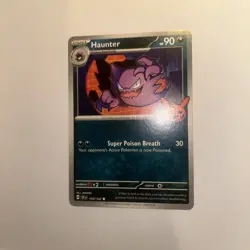 Haunter 103/162 Pokemon Trick or Trade 2024 NM - Image 2