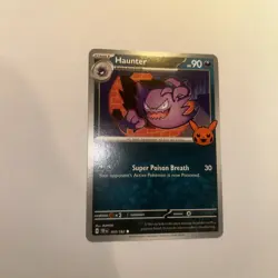 Haunter 103/162 Pokemon Trick or Trade 2024 NM - Image 3