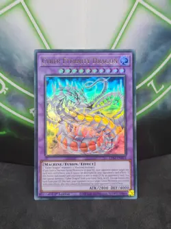 Yugioh Cyber Eternity Dragon LDS2-EN033 Ultra Rare 1st Edition NM - Image 1