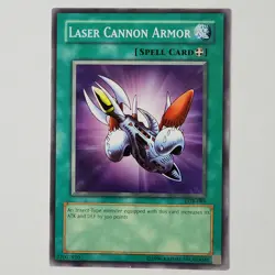 Laser Cannon Armor - LOB-089 - NM/VLP - Common - Unlimited - Yugioh - Image 1