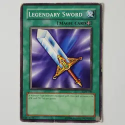Legendary Sword - LOB-040 - DMG - Common - Unlimited - Yugioh - Image 1