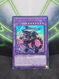 Yugioh Borreload Furious Dragon SDRR-EN042 Ultra Rare 1st Edition NM - Image 1