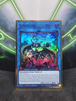 Yugioh The Phantom Knights of Rusty Bardiche MAGO-EN040 Premium Gold Rare NM - Image 1