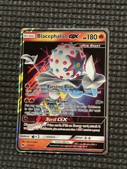 Blacephalon GX 52/214 Lost Thunder Holo Rare Pokemon Card NM-Mint - Image 3