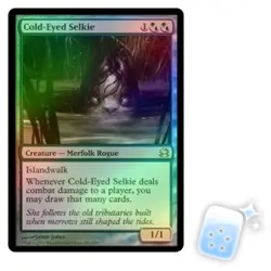 FOIL COLD-EYED SELKIE Modern Masters Magic MTG MINT CARD - Image 1