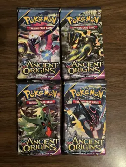 Ancient Origins Empty Booster Pack Wrapped - All Four Artworks, NO CARDS - Image 1