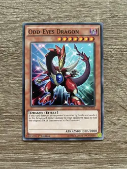 Yu-Gi-Oh! Card Odd-Eyes dragon - Image 1