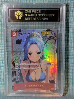 Nefertari Vivi ONE PIECE Anime Waifu Goddess CUSTOM CARD NM - Image 1